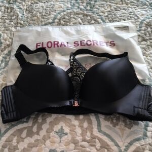 Black Lace Bra